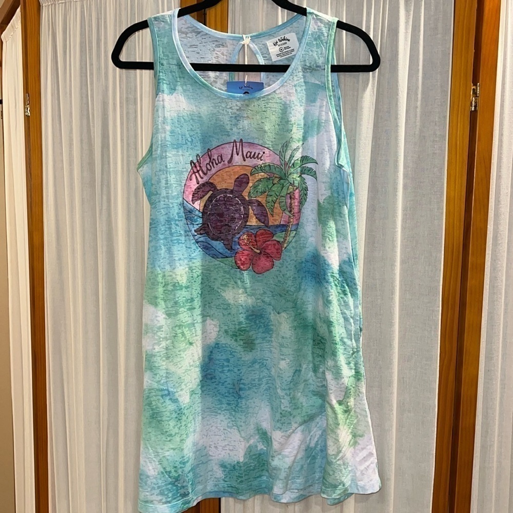 NWT Kai Wahine Tank Dress, Sz M